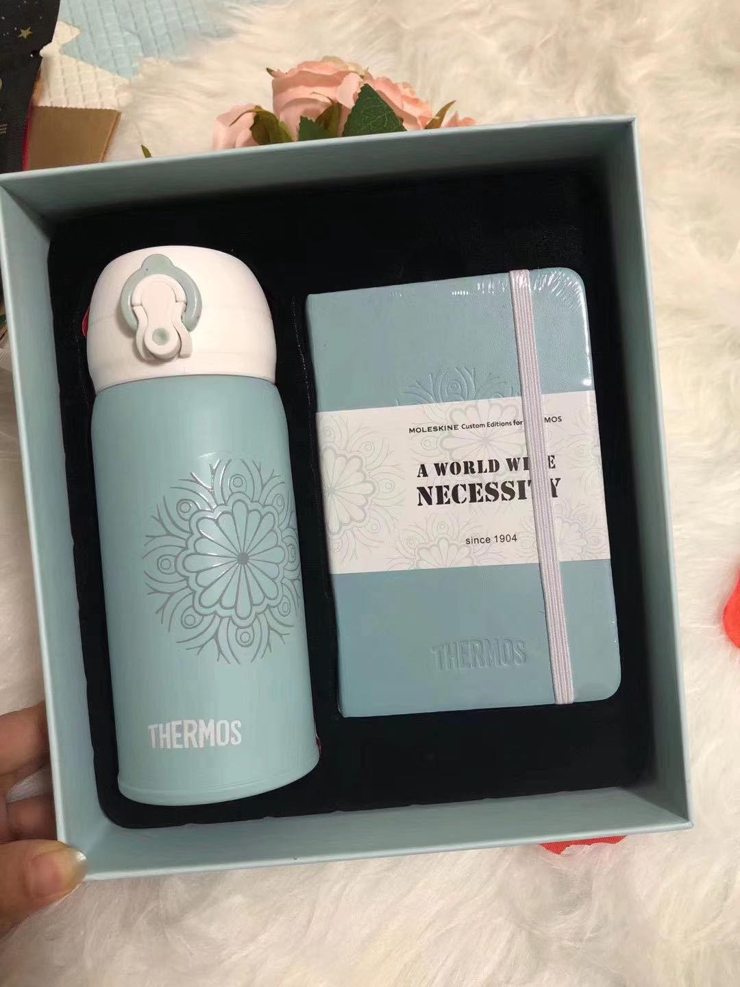 Gift Box Notebook Thermos Cup