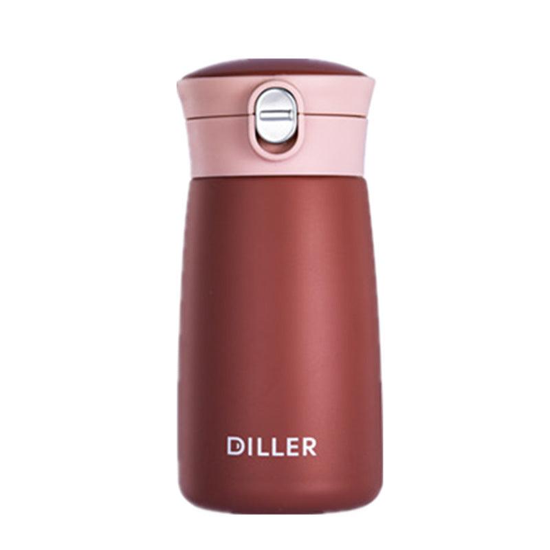 Simple bouncing lid thermos