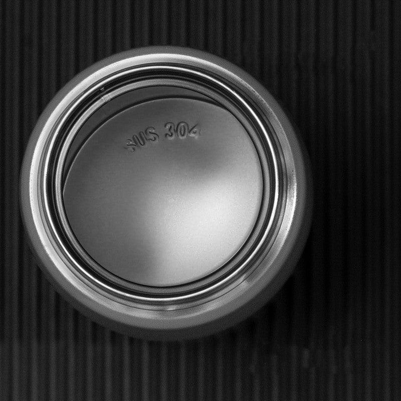 Simple bouncing lid thermos