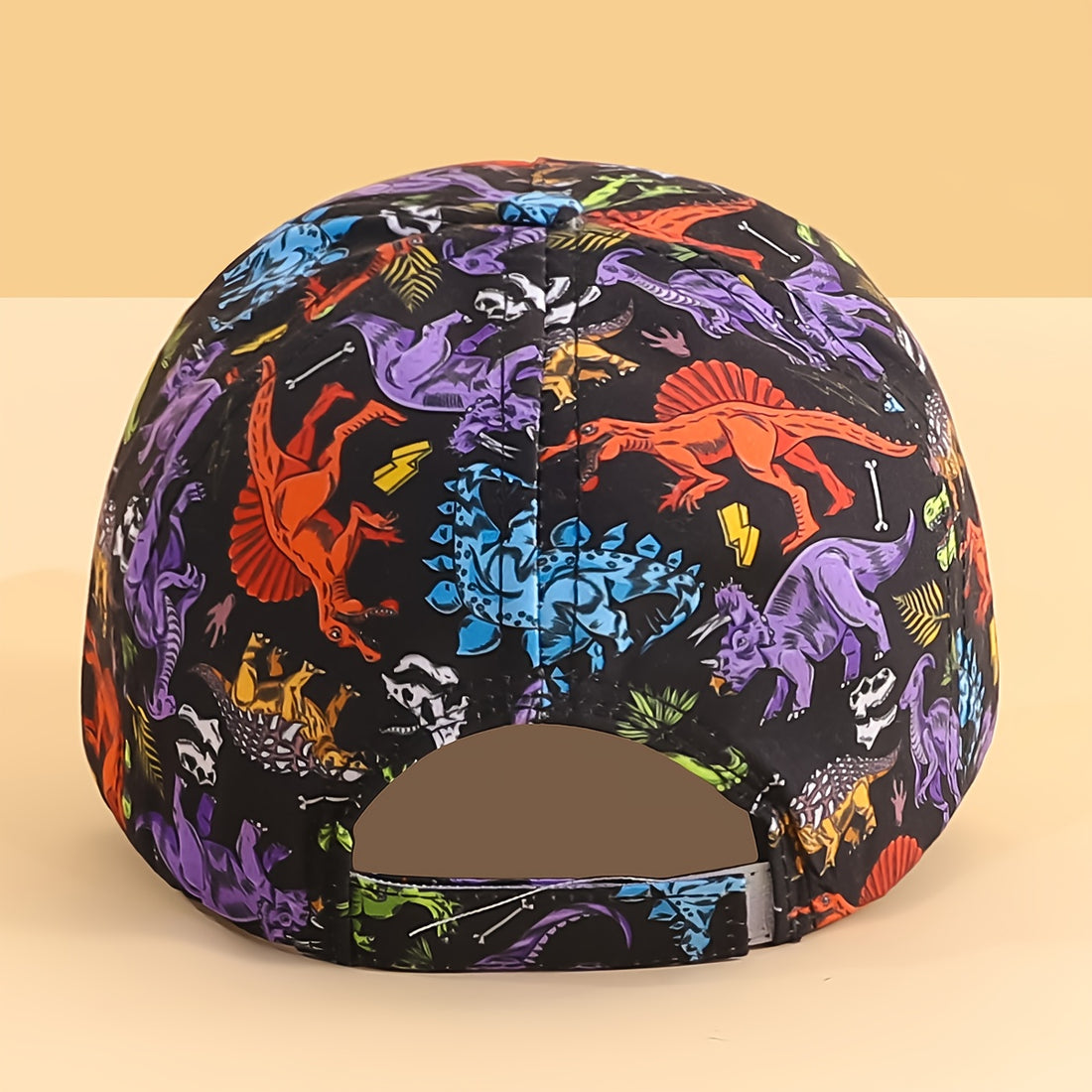 Dinosaur Design Kids Baseball Cap