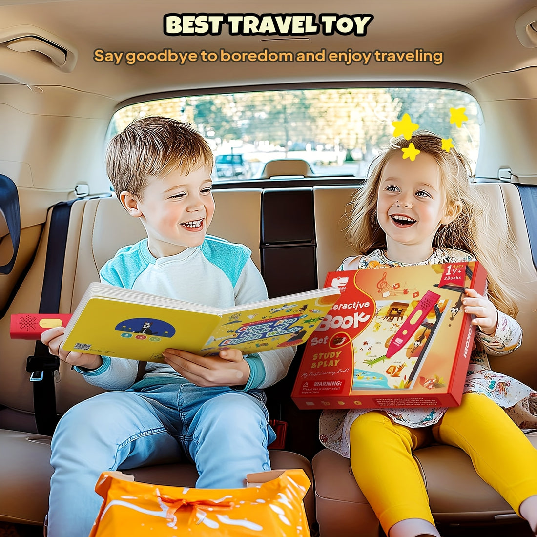 English reading book sets, interactive audio books.