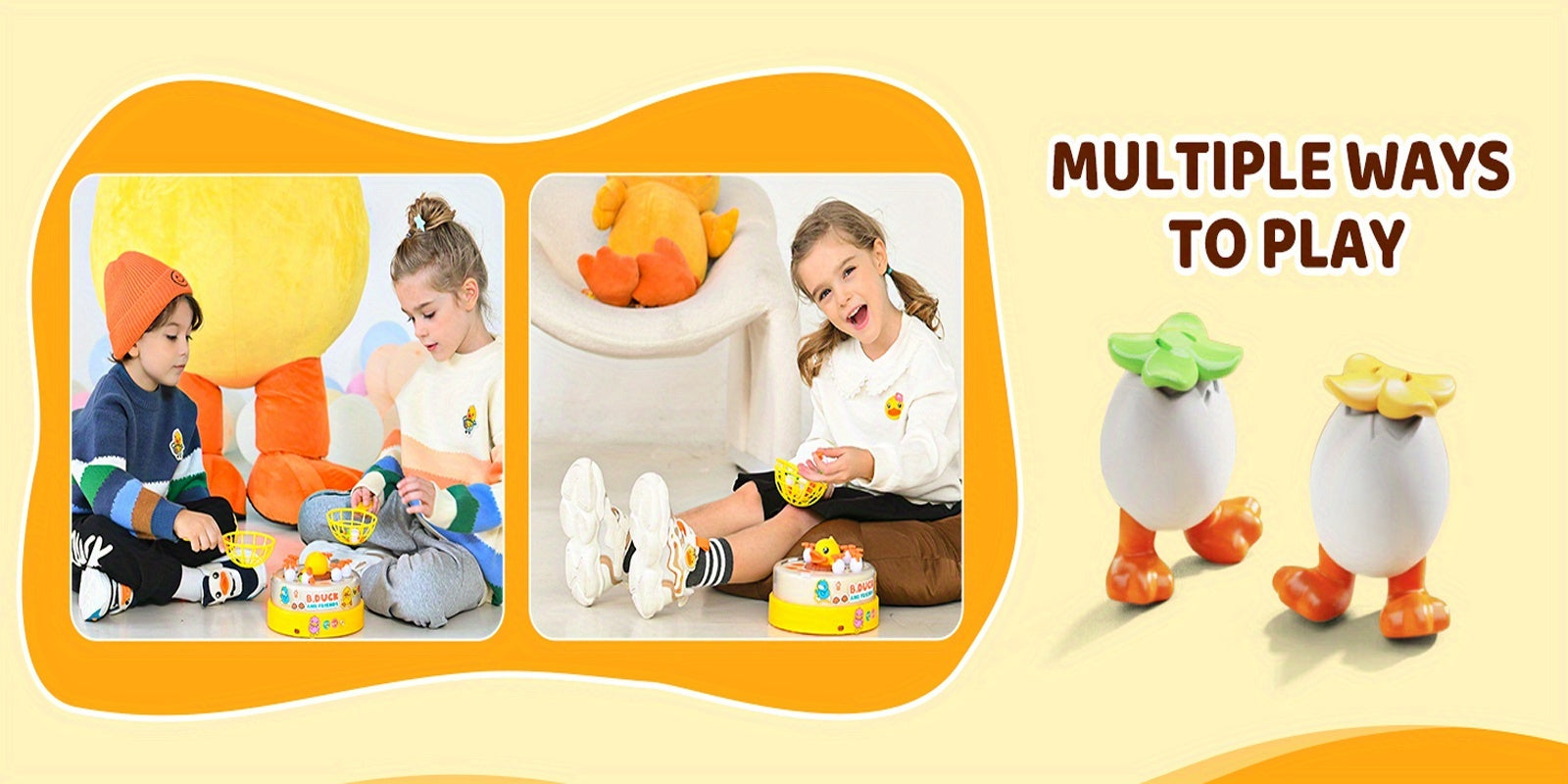 B.Duck Bounce and Catch Duck Board Game