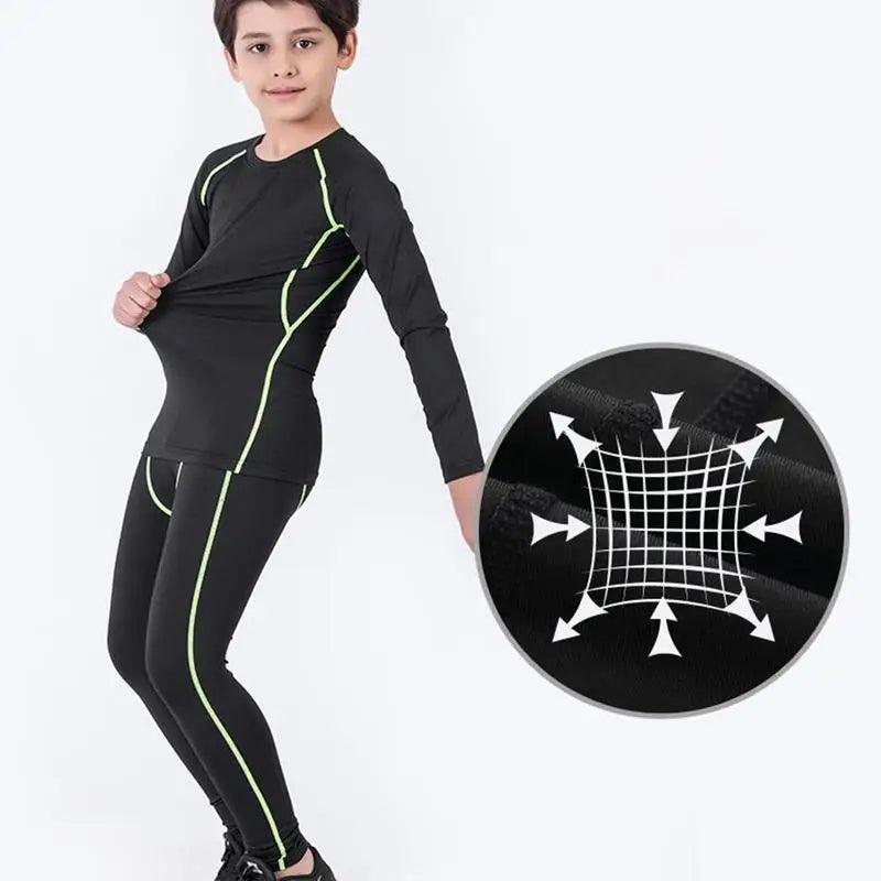 Unisex adult and child thermal fast thermal sports