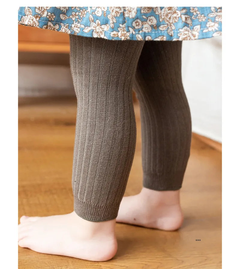 Cotton leggings with elastane uisex