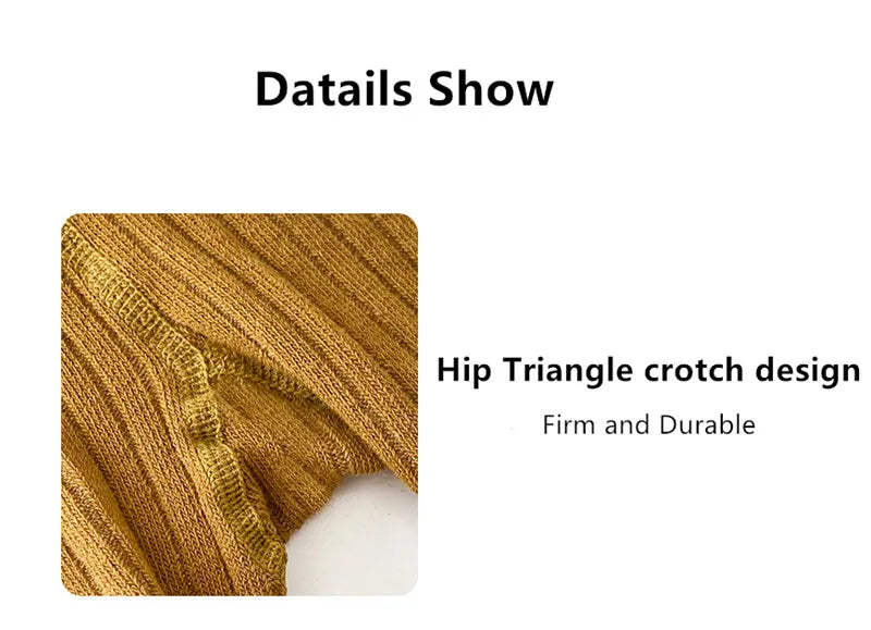 Cotton leggings with elastane uisex