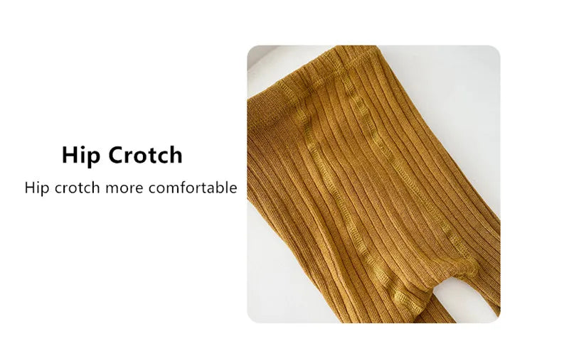 Cotton leggings with elastane uisex