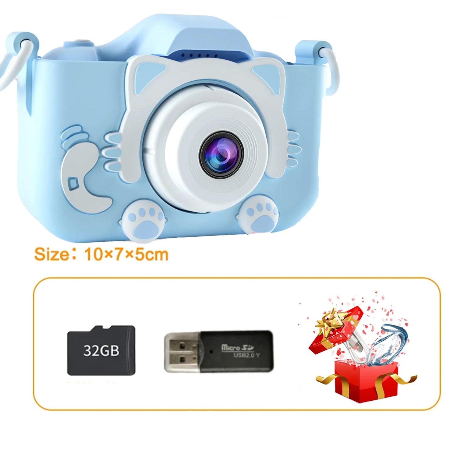 Kids Camera X2 Upgrade 1080P Mini HD Digital Camcorder