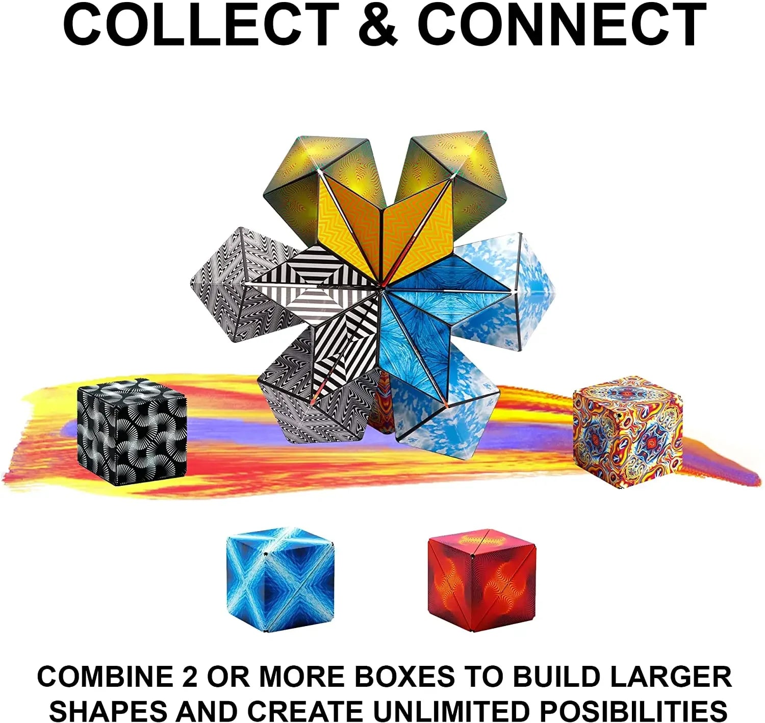 Magnetic Magic Cube (Fidget Toy)