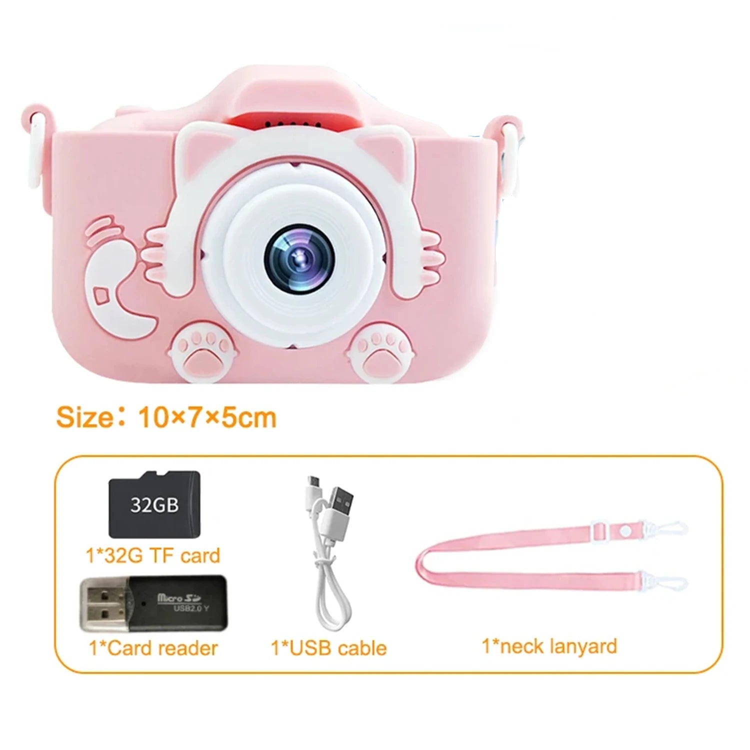 Kids Camera X2 Upgrade 1080P Mini HD Digital Camcorder