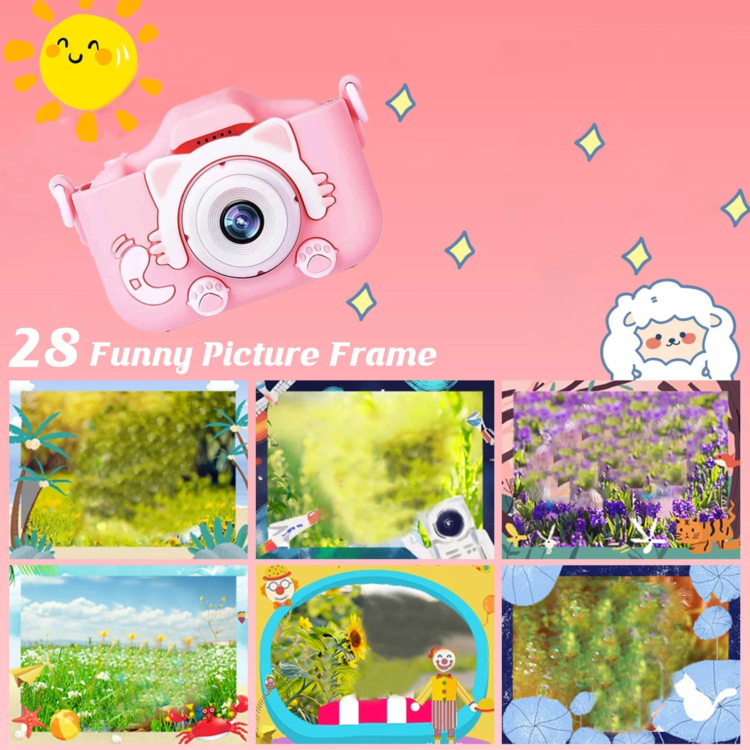 Kids Camera X2 Upgrade 1080P Mini HD Digital Camcorder