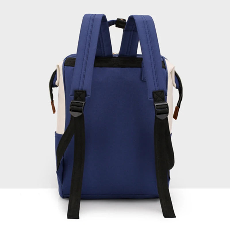 Large multifunctional thermal insulated canvas baby bottle bag