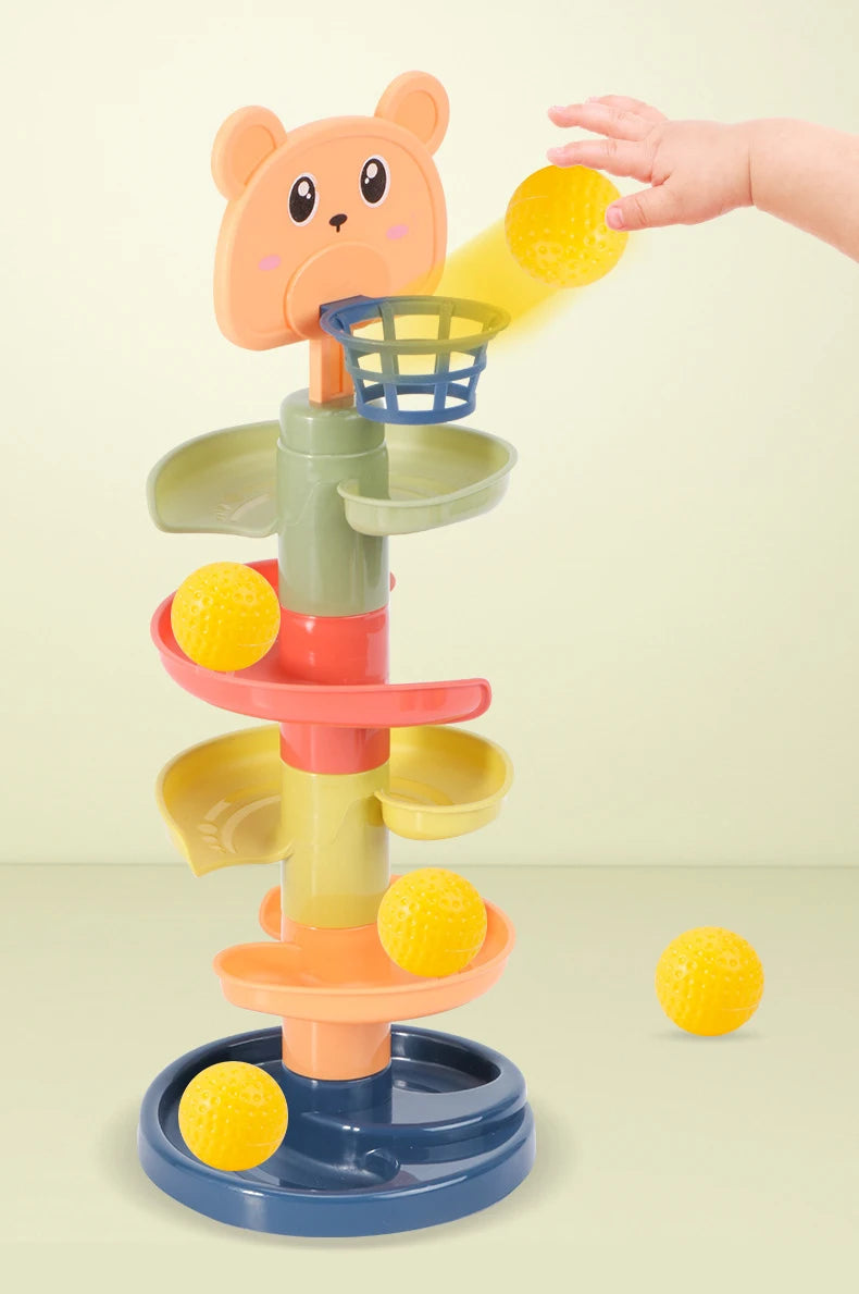 Sensory Ball Drop Tower for Babies – STEM Learning Fun