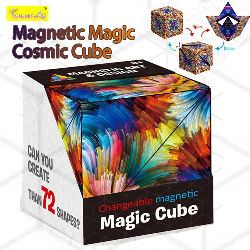 Magnetic Magic Cube (Fidget Toy)