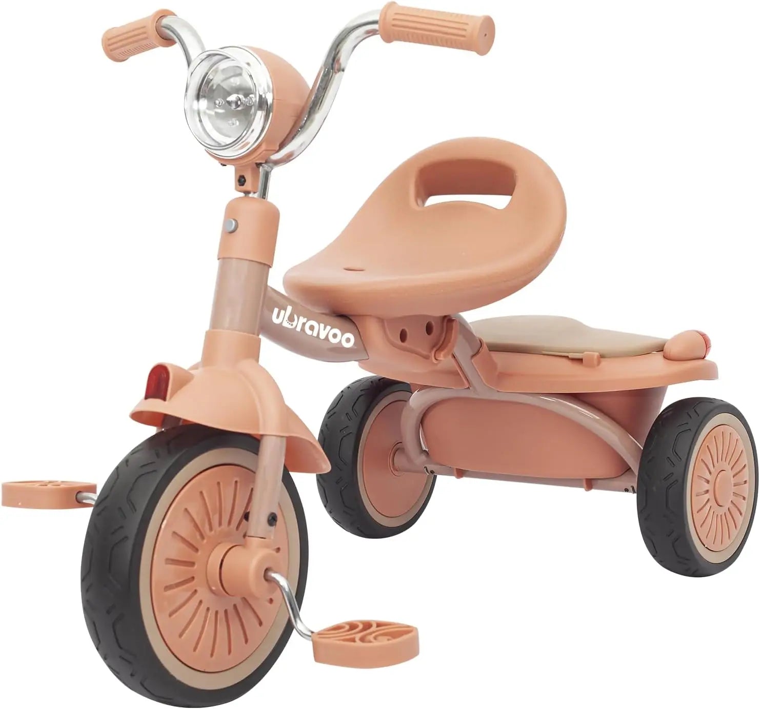 UBRAVOO Baby folding tricycle with pedals