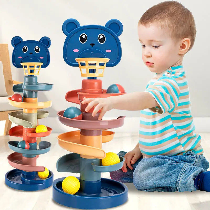 Sensory Ball Drop Tower for Babies – STEM Learning Fun