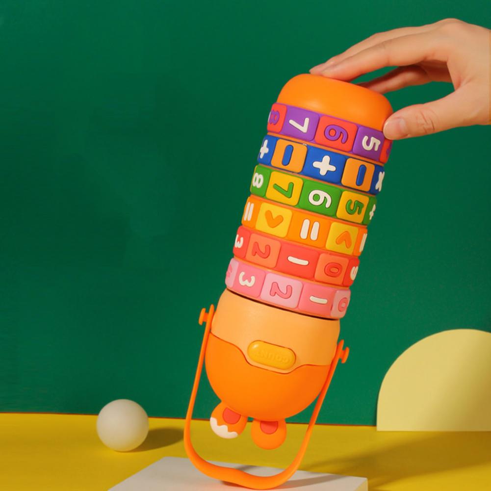 kawaii stainless steel water bottles with math straw handle