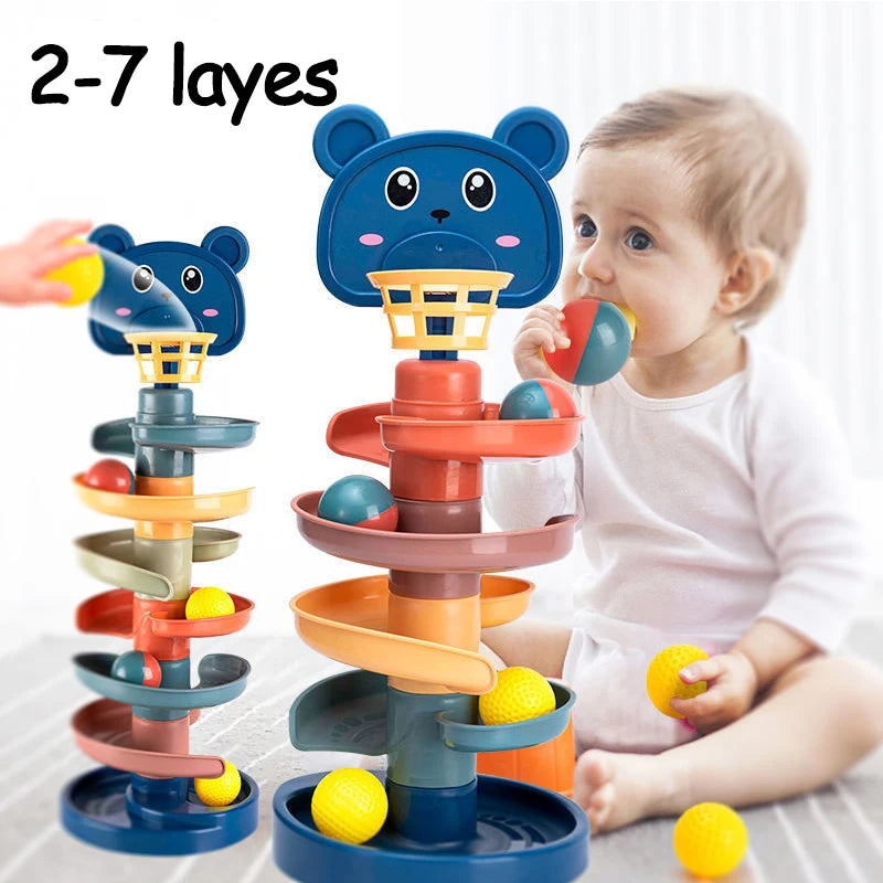 Sensory Ball Drop Tower for Babies – STEM Learning Fun