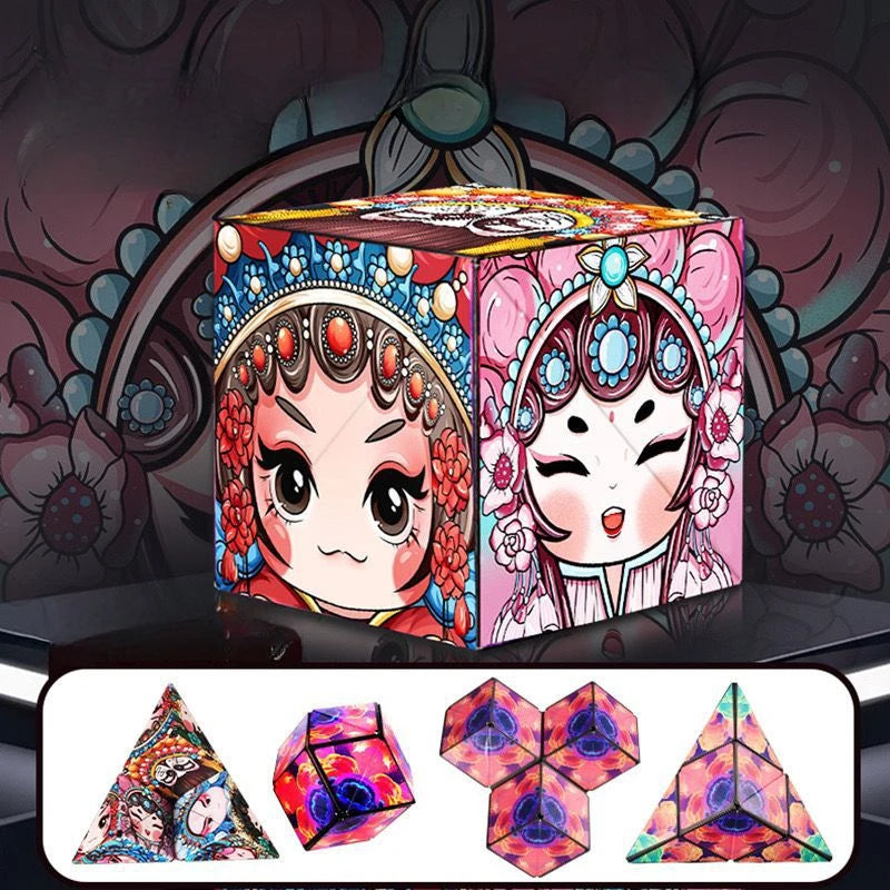 Magnetic Magic Cube (Fidget Toy)