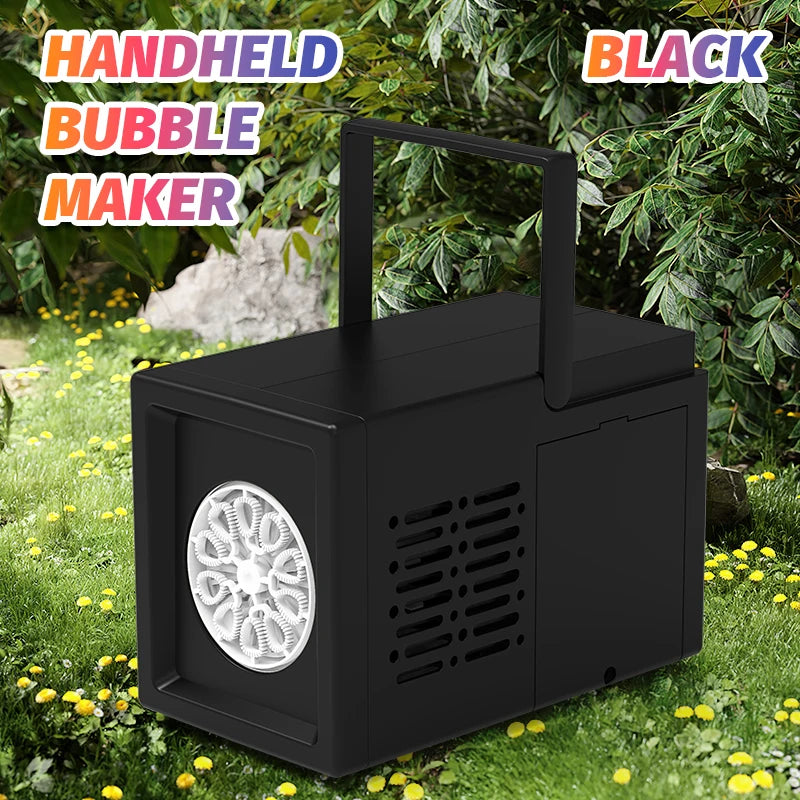 10 Inch Fully Automatic Portable Electric Bubble Machine