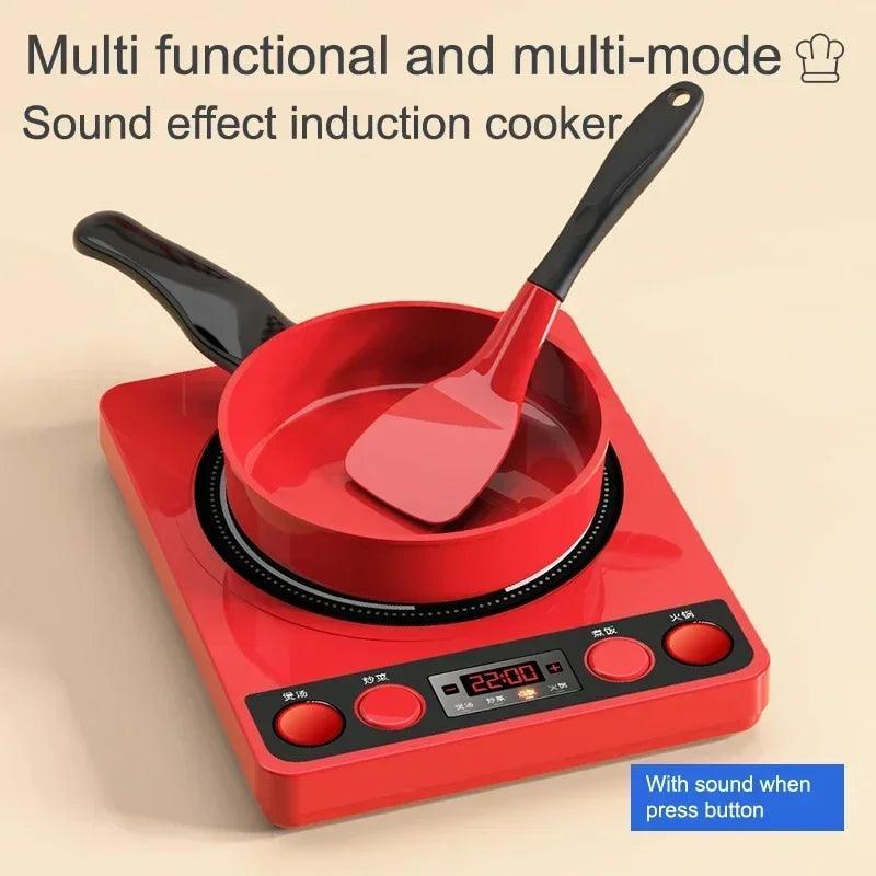 Pretend Play Kitchen Kids Cooking Set