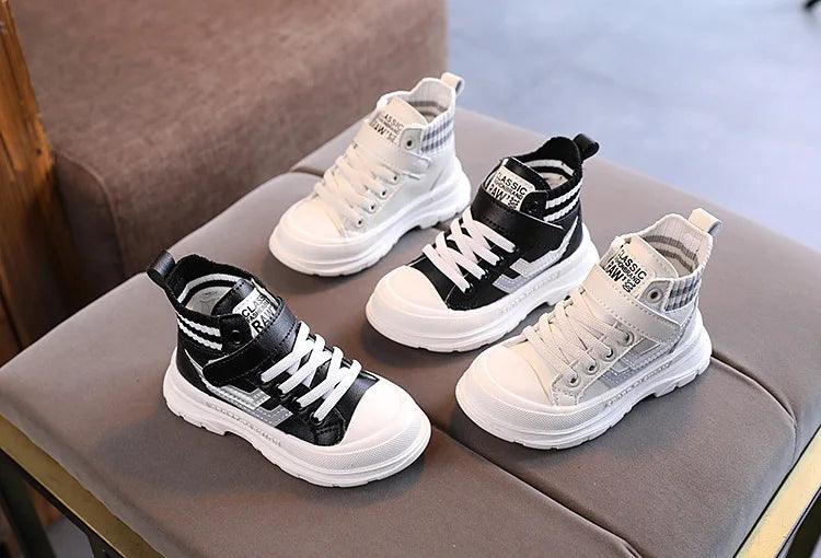 Kids Autumn Winter Warm Ankle Girls Children Boots Boys Fashion Le