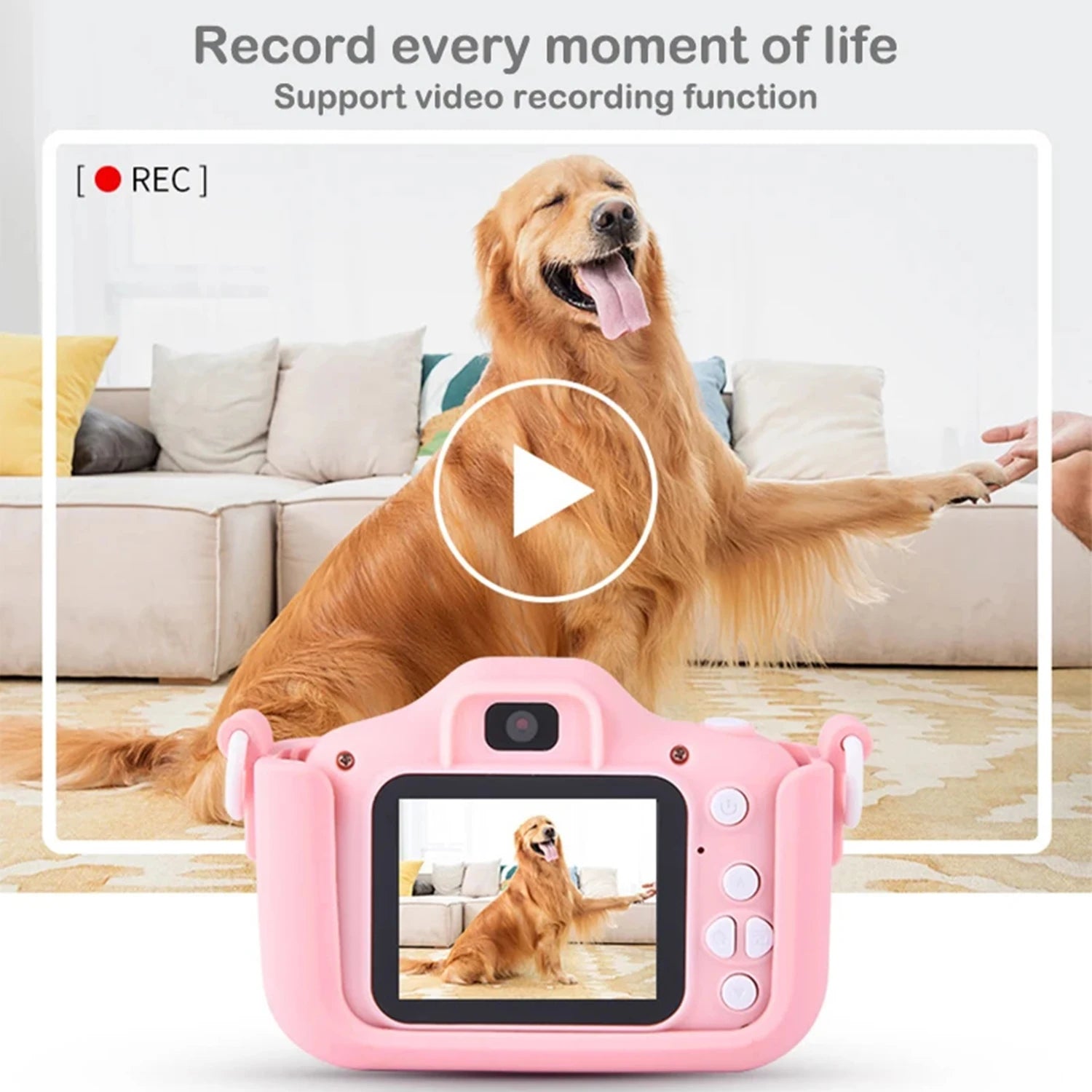 Kids Camera X2 Upgrade 1080P Mini HD Digital Camcorder