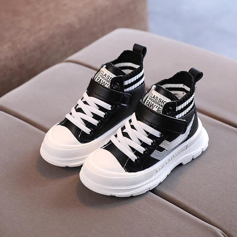 Kids Autumn Winter Warm Ankle Girls Children Boots Boys Fashion Le