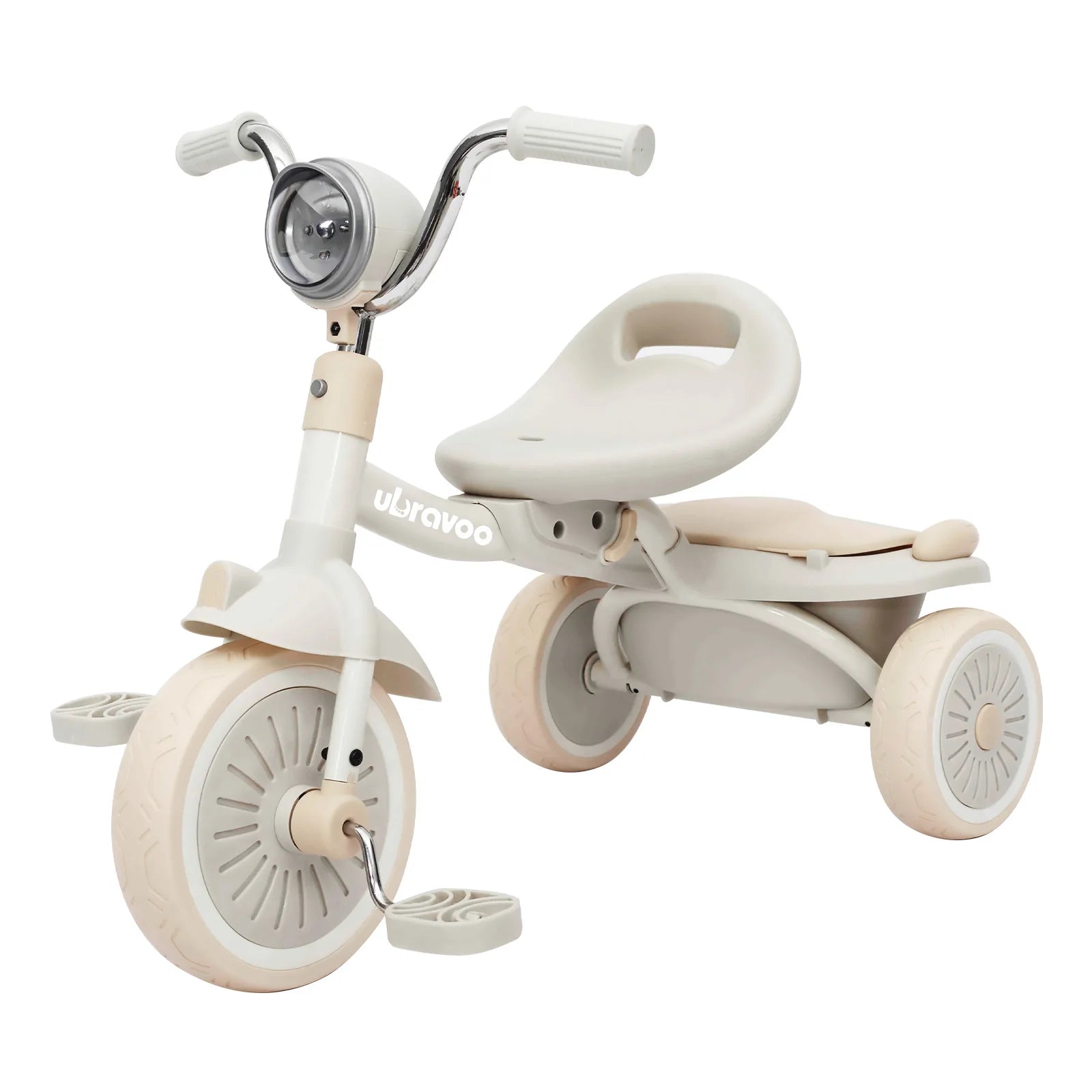 UBRAVOO Baby folding tricycle with pedals