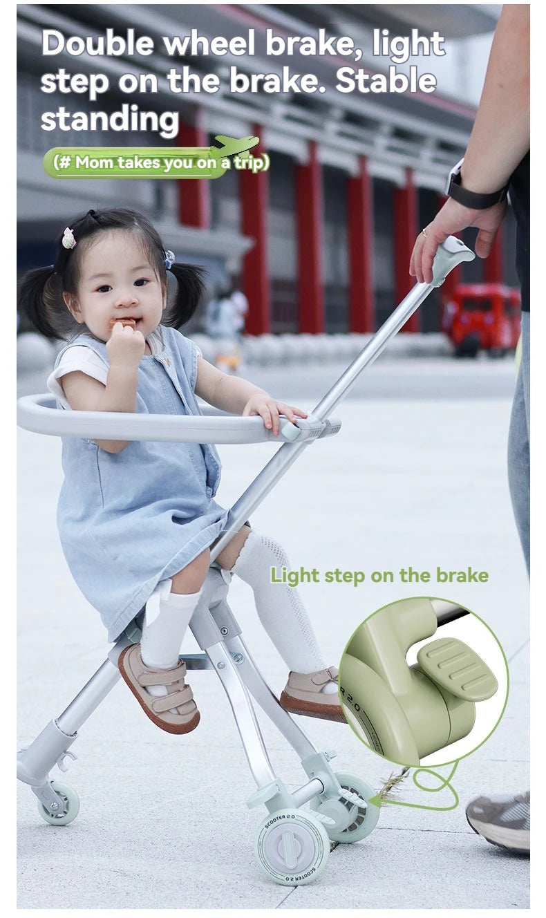 Mala de Passeio Infantil – Mala Dobrável para Carrinho de Bebê