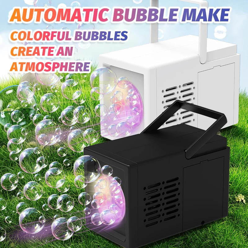 10 Inch Fully Automatic Portable Electric Bubble Machine