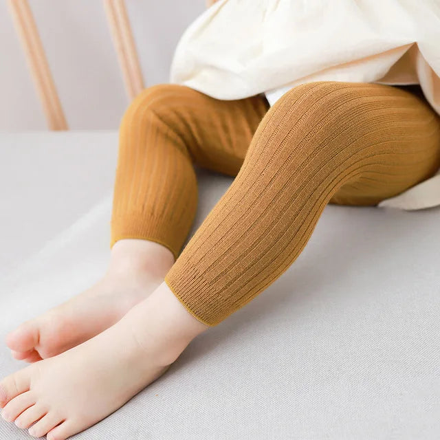 Cotton leggings with elastane uisex