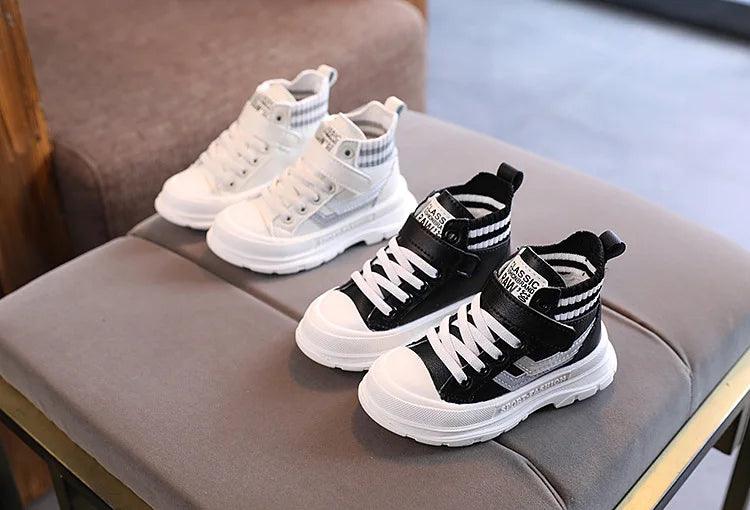 Kids Autumn Winter Warm Ankle Girls Children Boots Boys Fashion Le