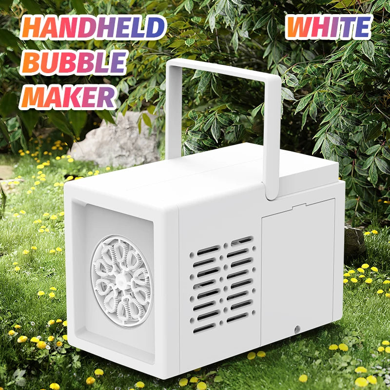 10 Inch Fully Automatic Portable Electric Bubble Machine