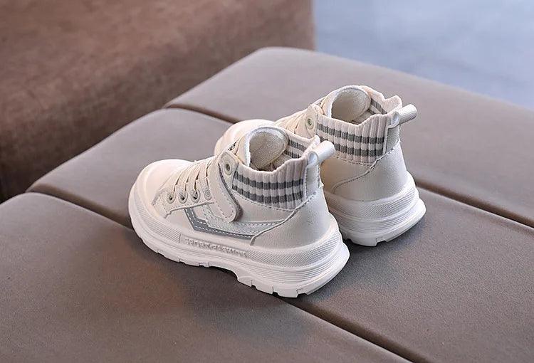 Kids Autumn Winter Warm Ankle Girls Children Boots Boys Fashion Le