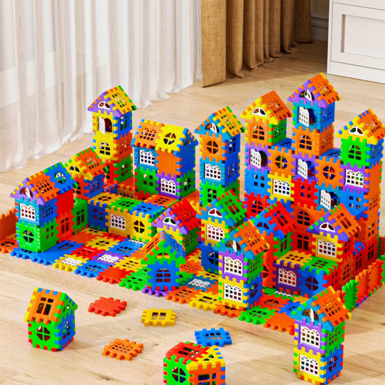 large scale house building blocks