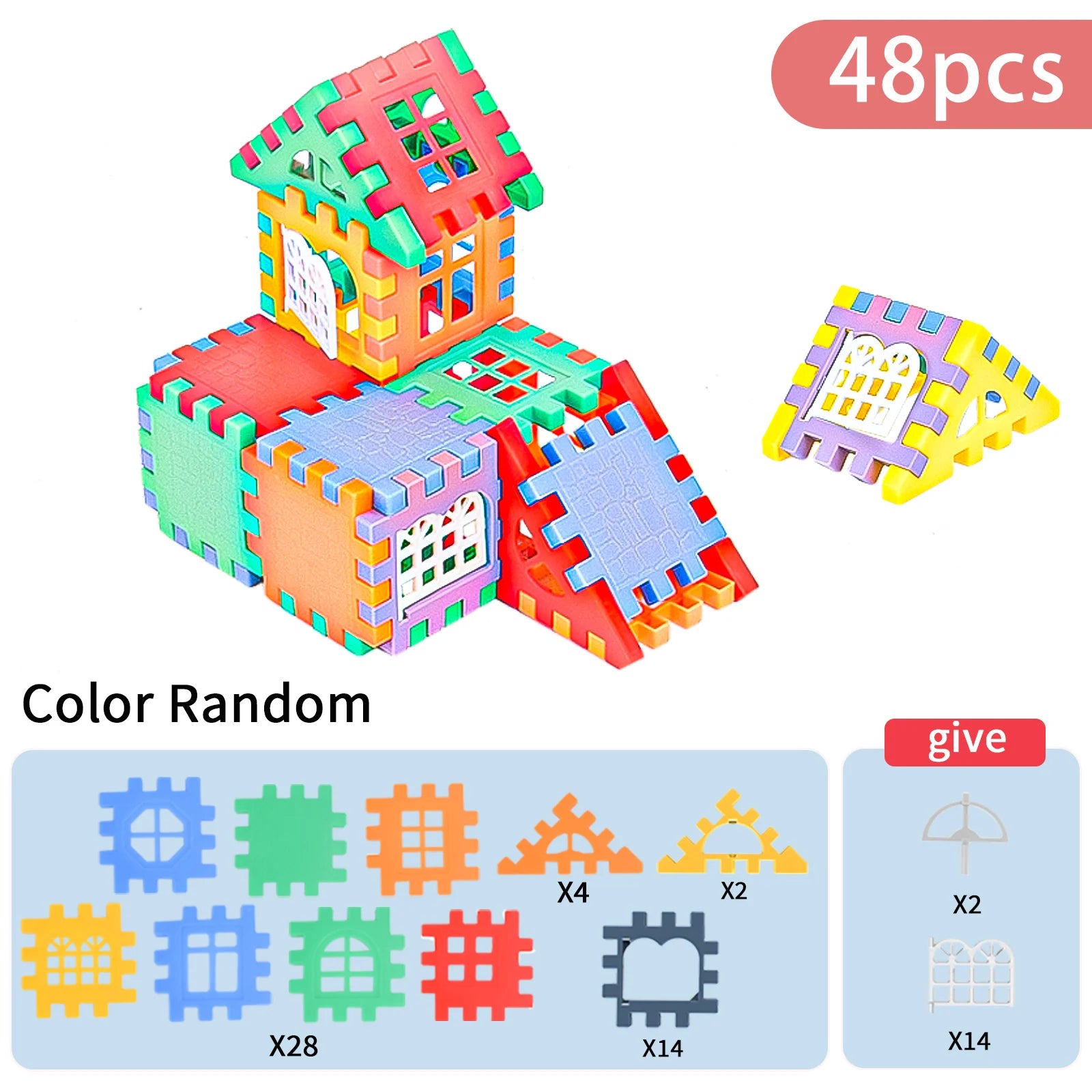 large scale house building blocks