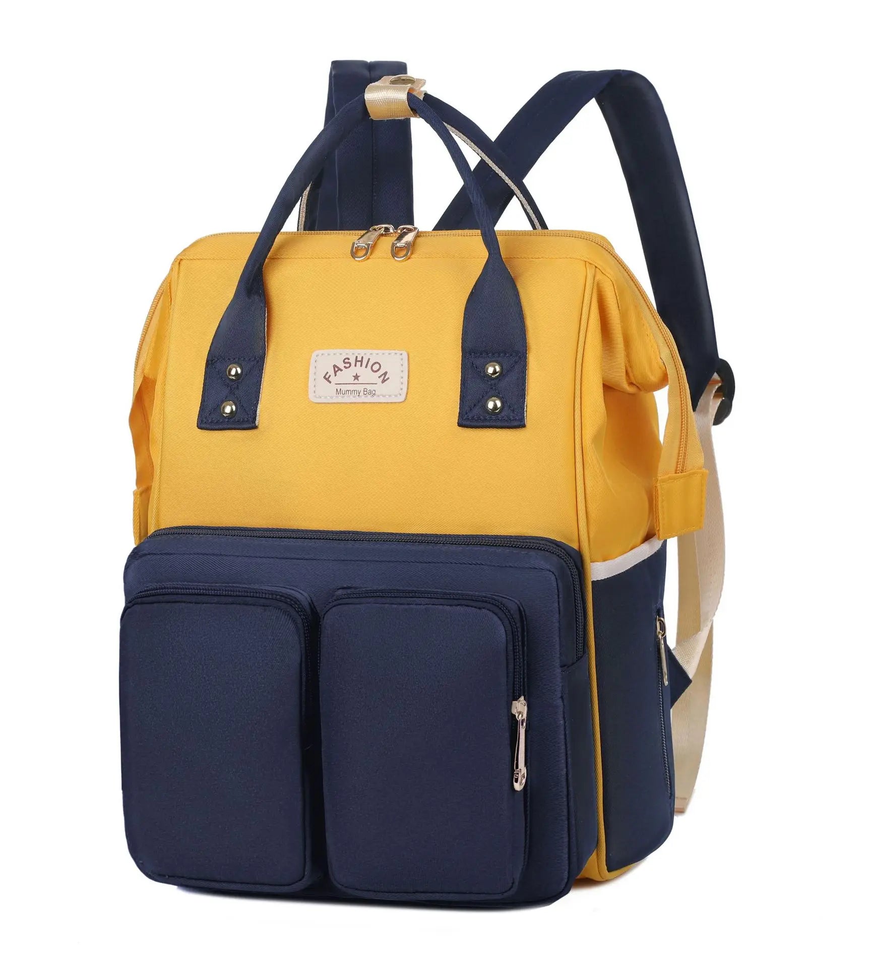 Multifunctional diaper backpack.