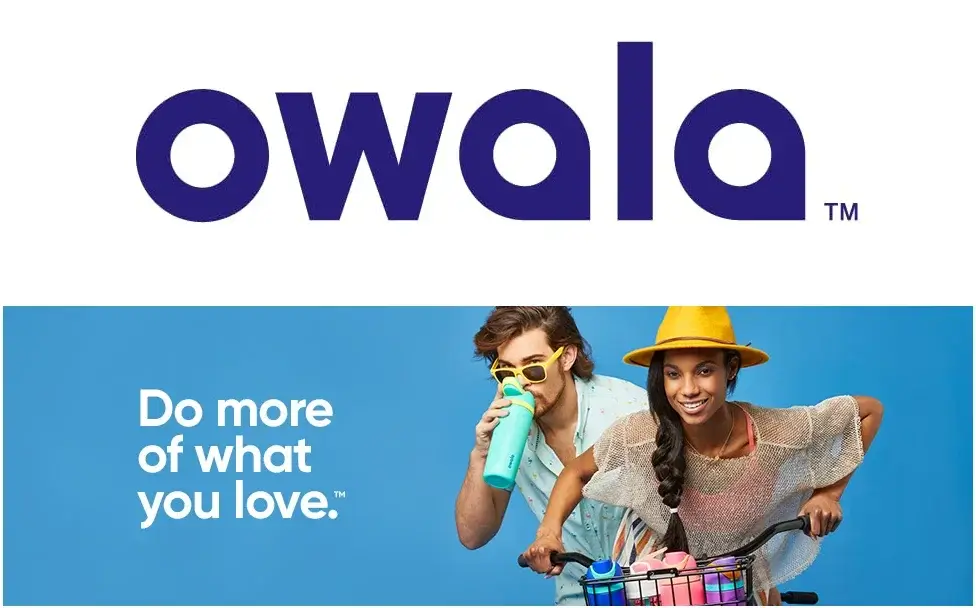 New Owala Stainless Steel Thermos Bottle with Straw