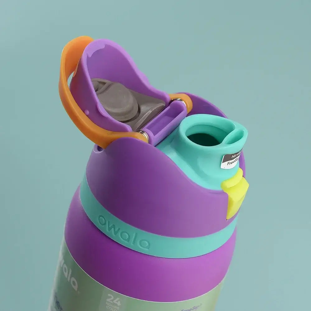 New Owala Stainless Steel Thermos Bottle with Straw