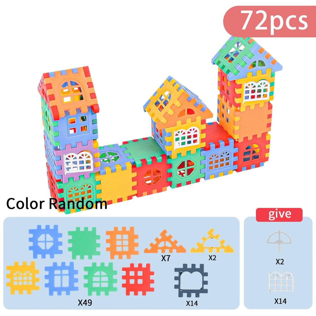 large scale house building blocks