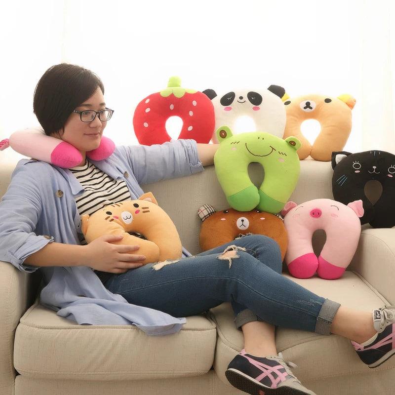 U Shaped Plush Pillow for Babies and Toddlers