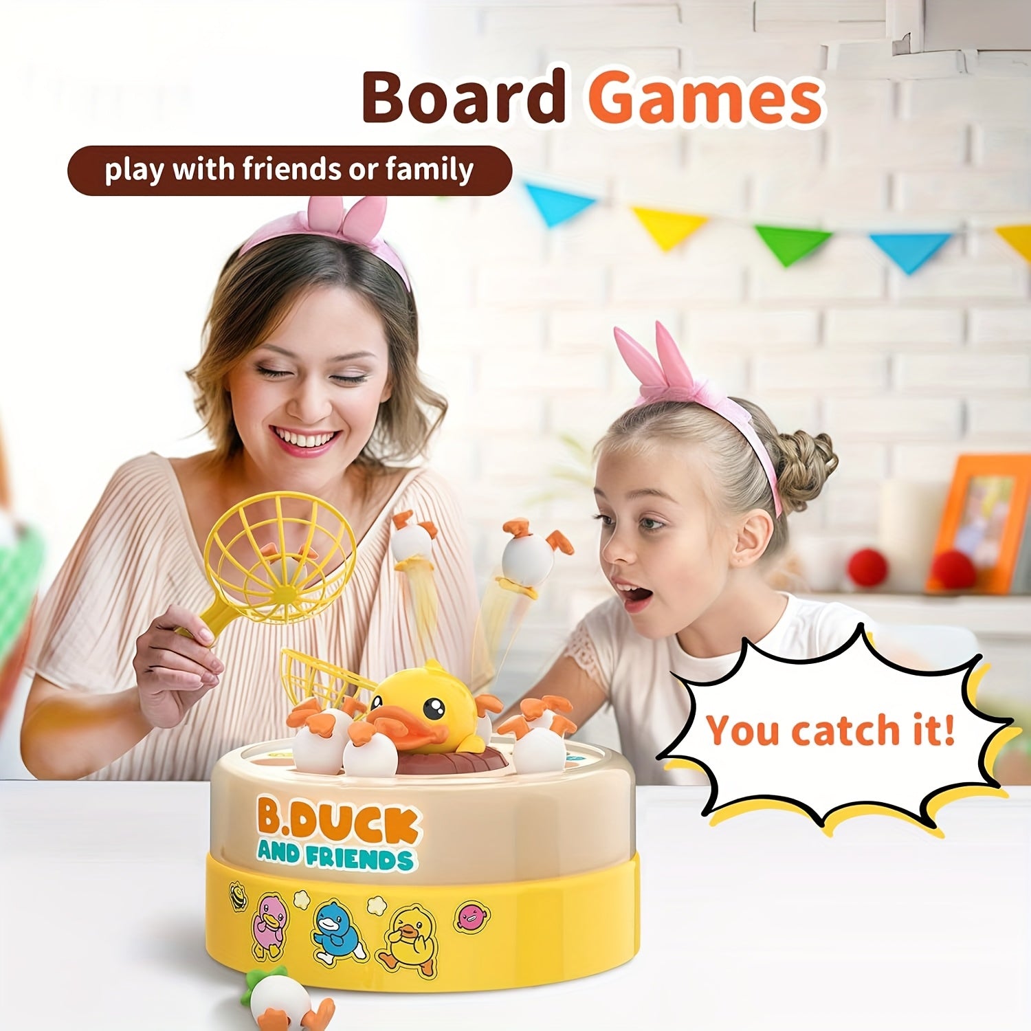 B.Duck Bounce and Catch Duck Board Game