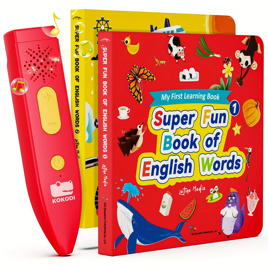 English reading book sets, interactive audio books.
