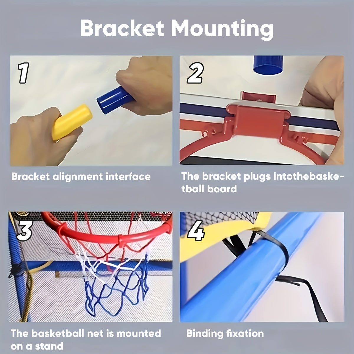 Arcade basketball game with 2 balls