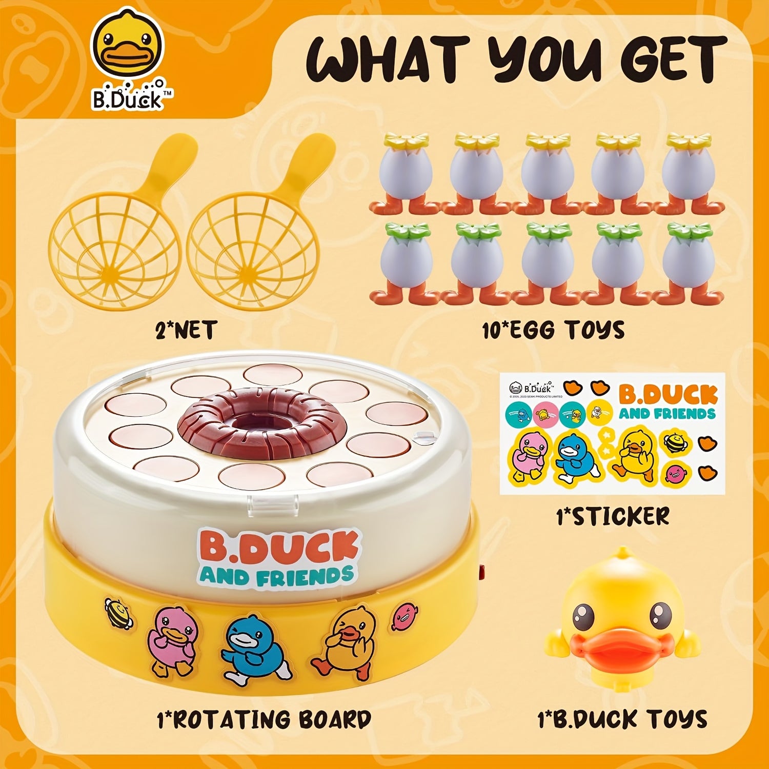 B.Duck Bounce and Catch Duck Board Game