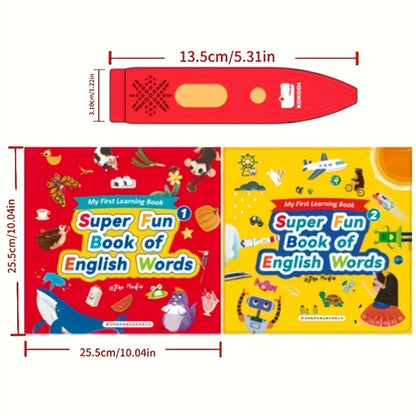 English reading book sets, interactive audio books.