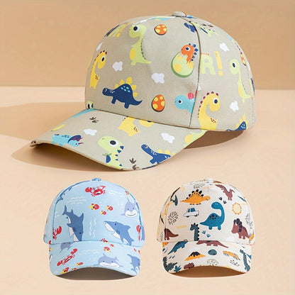 Boné de beisebol infantil Dinosaur &amp; Shark Park