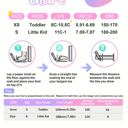 Adjustable kids roller skating shoes with lighting