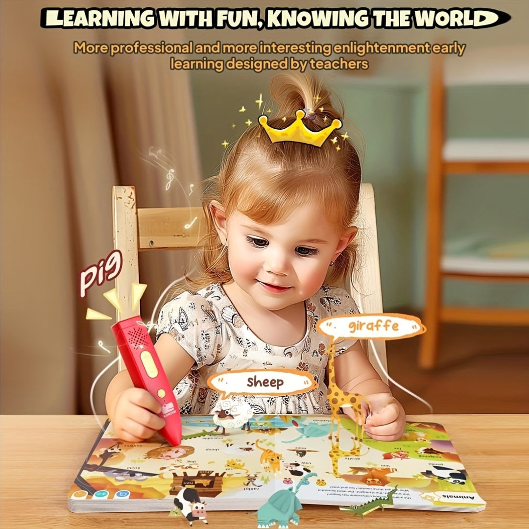 English reading book sets, interactive audio books.
