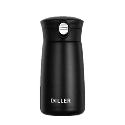 Simple bouncing lid thermos